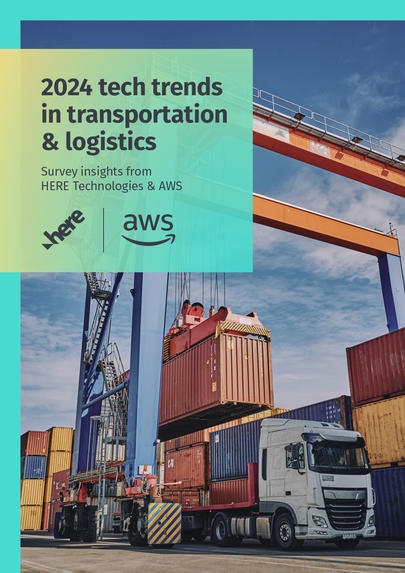 2024 tech trends in transportation and logistics