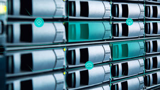 Stack of Servers