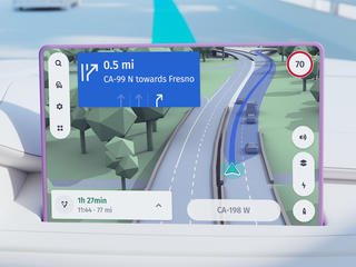 deliver streamlined map content
