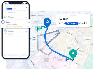 Enjoy accurate door-to-door travel support