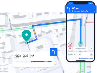 Experience seamless turn-by-turn guidance