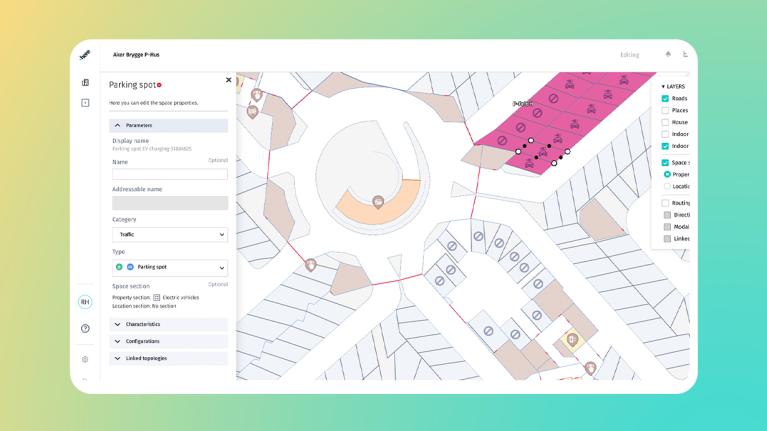 View of HERE Indoor Map Creator
