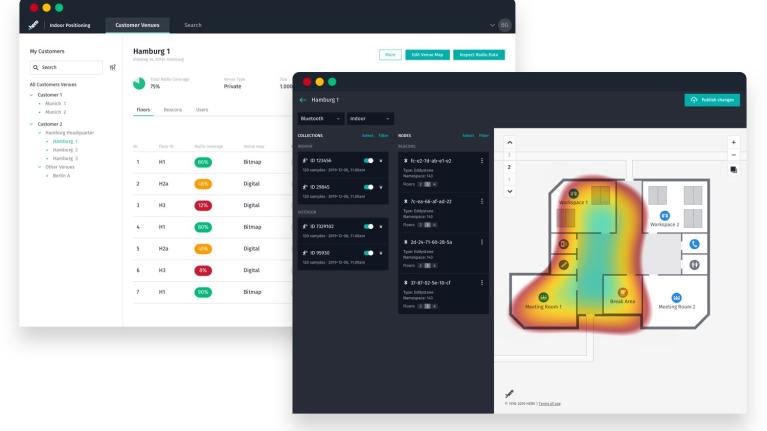 HERE Radio Map Admin Desktop UI