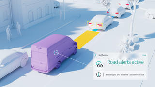 HERE road alerts