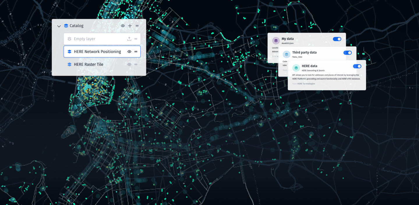 Build flexible location-based applications