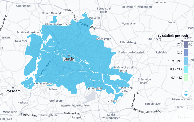 Berlin EV Charging Stations