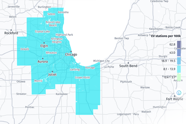 Chicago EV Charging Stations