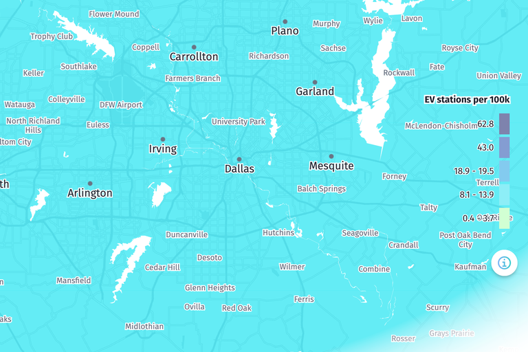 Dallas EV Charging Stations