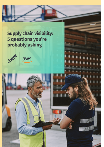 Supply chain visibility - 5 questions you're probably asking ebook cover