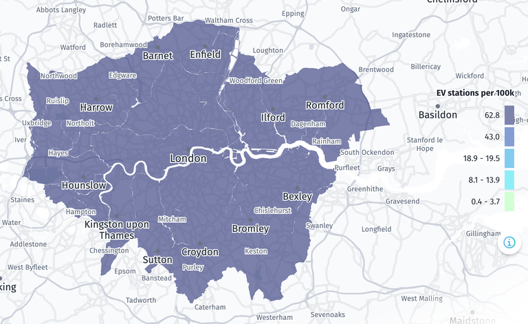 London EV Charging Stations
