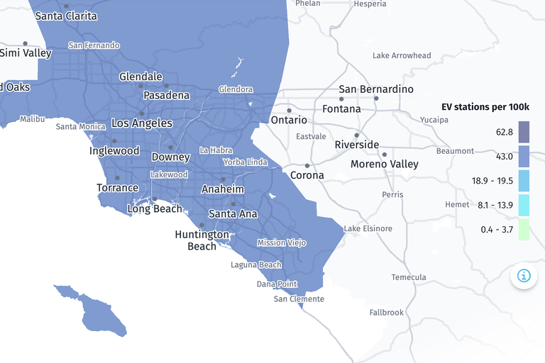 Los Angeles EV Charging Stations