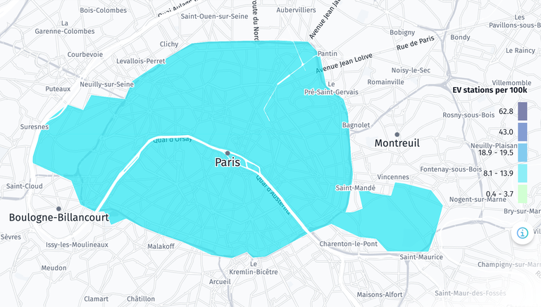 Paris EV Charging Stations